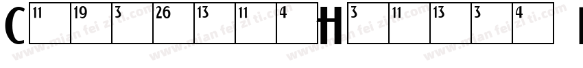 CalendarHeader Regul字体转换